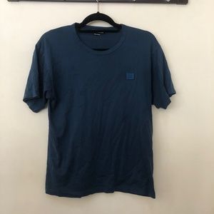 Acne Studios Blue Crewneck T-Shirt